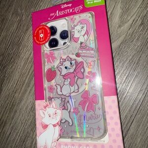 Disney The Aristocats iPhone Pro Max Case - Pink and White